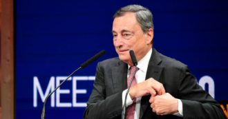 Copertina di Sostenibilità e lavoro, il discorso di Draghi sulla ripresa: “Tornare a una crescita che rispetti l’ambiente e non umili la persona”