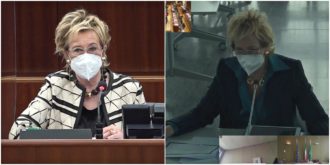 Copertina di Moratti contro Moratti. Intima ai giornali di rettificare la data di inizio vaccinazioni agli ultra 80enni, ma era stata proprio lei a comunicarla – Video
