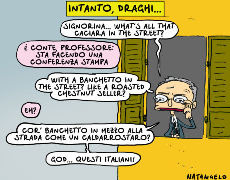 Like a roasted chestnut seller