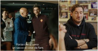 Copertina di Totti e Spalletti, nell’anticipazione di “Speravo de morì prima” Pietro Castellitto chiede a Totti consigli su come gestire il rapporto con l’allenatore