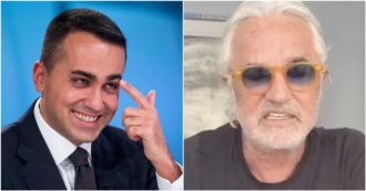 Copertina di Flavio Briatore contro Luigi Di Maio: “Mario Draghi col bibitaro? Come Michelangelo col tizio che fa le strisce pedonali”