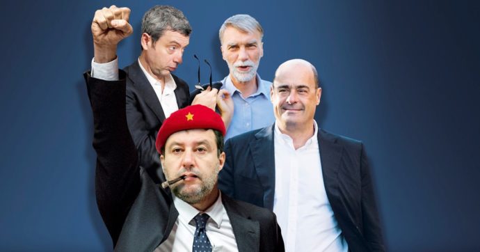 In Edicola sul Fatto Quotidiano del 7 Febbraio: Salvini s’imbarca e il Pd se lo piglia. Il bacio della morte, Orlando: “È diventato europeista”