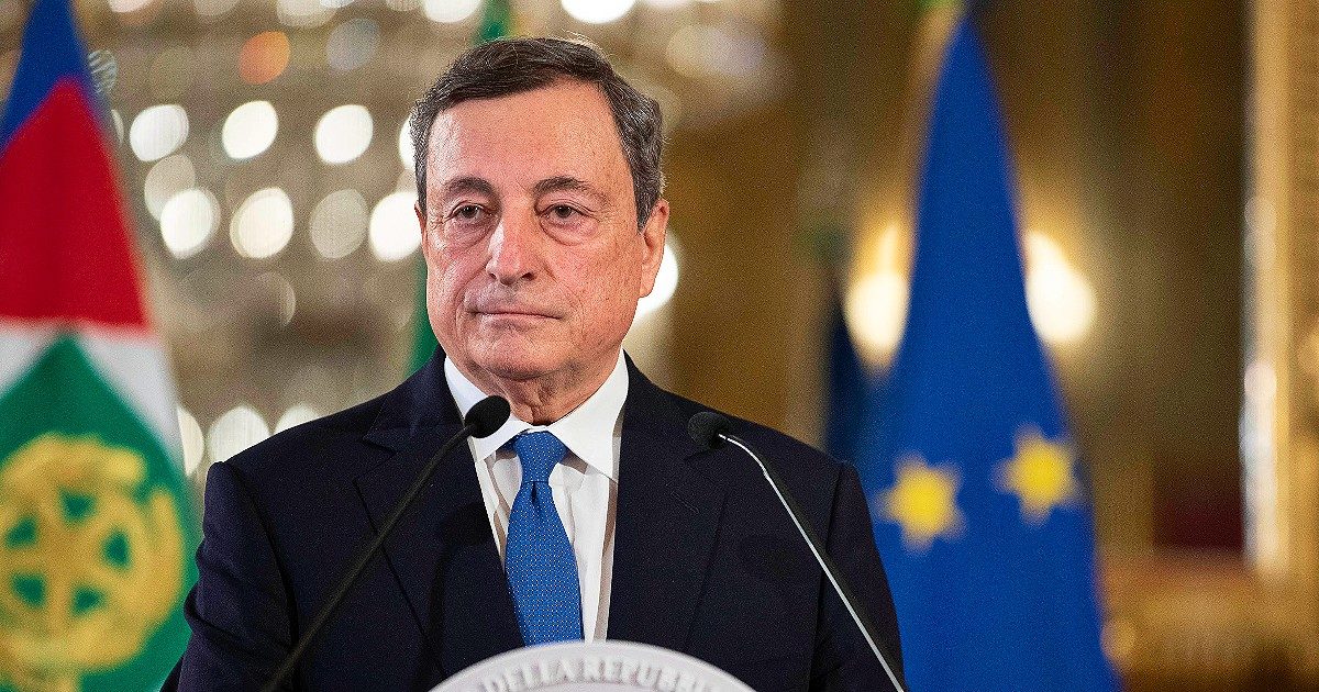 Le tre maxiriforme, la nuova maggioranza, i nomi dei ministri. La linea di Draghi con due variabili: il voto online M5s e la “prova” Ue della Lega