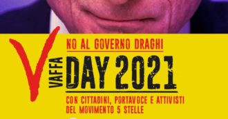 Copertina di M5s, online parte la campagna per il voto su Rousseau: i contrari organizzano V-Day. I governisti rispondono con il D-Day