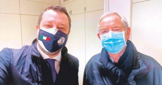 Copertina di Salvini: il primo pacco a Draghi è il “modello-vaccini Bertolaso”