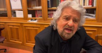 Copertina di Governo, Grillo: “Draghi è un grillino, mi chiama ‘elevato’ io lo chiamo ‘supremo’. Prima di fargli fare il meetup aspettiamo un attimo”