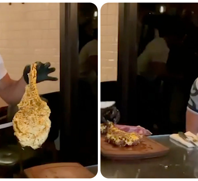 Bistecca da 2000 dollari in oro placcato: la cena del lottatore Conor McGregor a Dubai – Video
