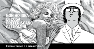 Copertina di L’Uomo Che Non Ha Idea incontra Marilyn Monroe, Januaria Piromallo e tutte le donne che non hanno idea di dove vada a finire l’amore