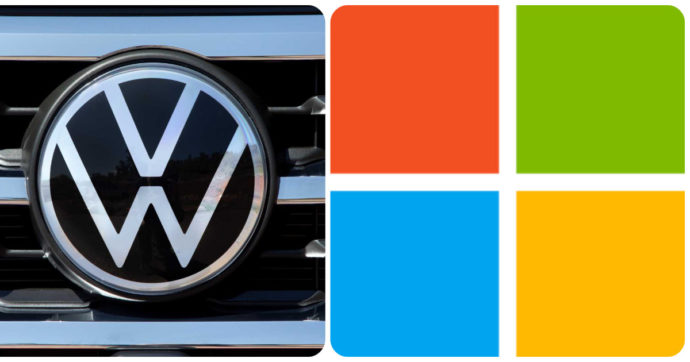 Volkswagen e Microsoft, partnership per lo sviluppo della guida autonoma