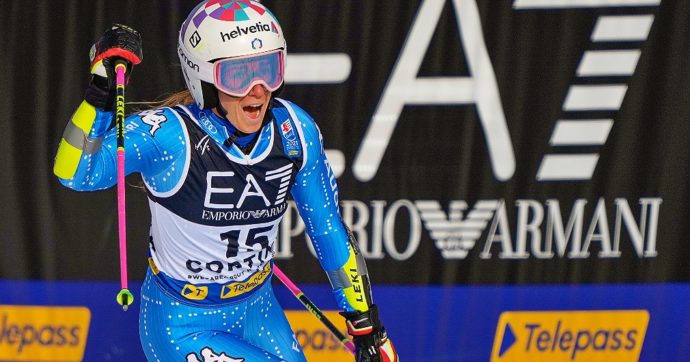 Mondiali di sci di Cortina, Marta Bassino medaglia d’oro: nel gigante parallelo femminile arriva la prima gioia per l’Italia