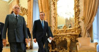 Copertina di Governo Draghi, la fiducia a distanza di Napolitano: “Non sarò in aula per ragioni di salute, ma voglio esprimere il mio sostegno”