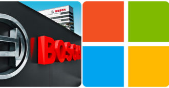 Copertina di Bosch e Microsoft, parte una collaborazione su software e Cloud per autoveicoli
