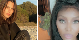 Copertina di Sanremo 2021, Naomi Campbell non ci sarà. Arriva Vittoria Ceretti