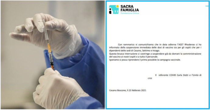 L’ultima bugia della Lombardia sui vaccini: “Nessun disabile grave è stato lasciato senza”. Ecco la lettera di una Rsa che prova il contrario