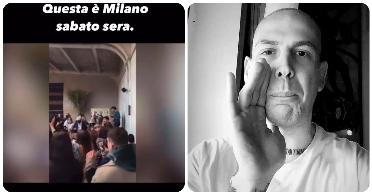 Party con Belen (senza mascherina) al “Sanctuary” di Milano: 400 persone, molti vip. Gemitaiz furioso: “Fricchettoni cocainomani, merd*”