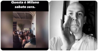 Copertina di Party con Belen (senza mascherina) al “Sanctuary” di Milano: 400 persone, molti vip. Gemitaiz furioso: “Fricchettoni cocainomani, merd*”