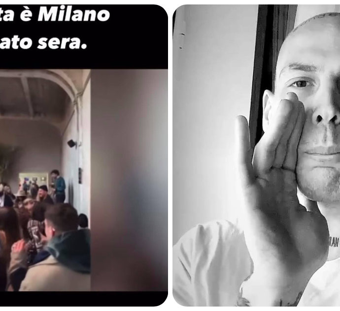 Party con Belen (senza mascherina) al “Sanctuary” di Milano: 400 persone, molti vip. Gemitaiz furioso: “Fricchettoni cocainomani, merd*”