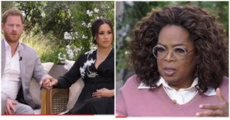 Copertina di Meghan e Harry, l’intervista scandalo a Oprah Winfrey: “La regina Elisabetta dipinta come una boss mafiosa”