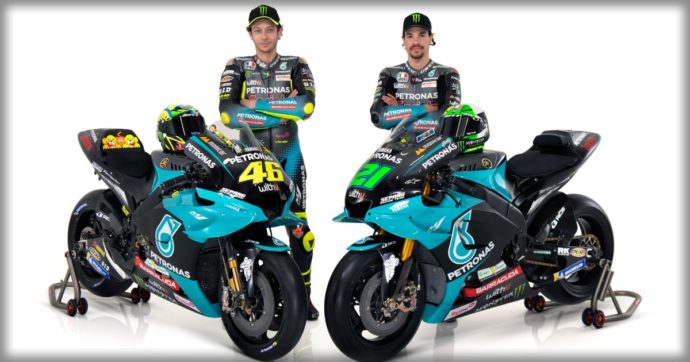 Ecco la Yamaha Petronas di Valentino Rossi e Franco Morbidelli per il 2021 [Foto]. Il Dottore: “Voglio lottare per vincere gare”