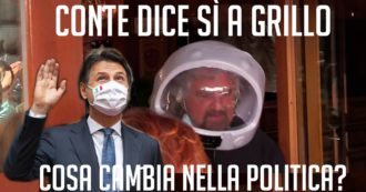 Copertina di Conte dice sì a Grillo, cosa cambia nella politica italiana? La diretta con Peter Gomez