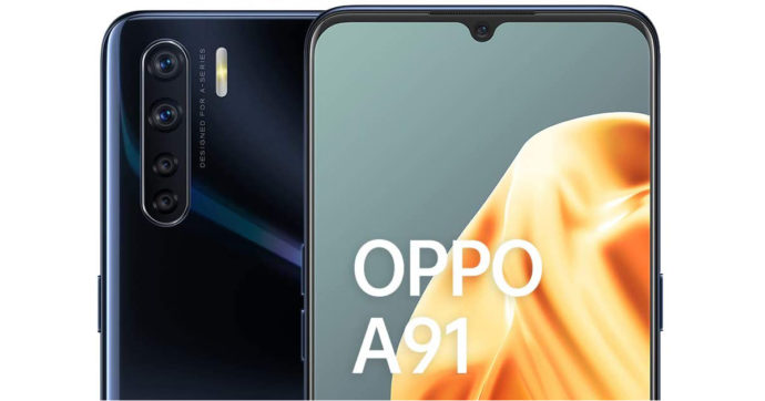 Oppo A91, smartphone di fascia media in offerta su Amazon con 99 euro di sconto