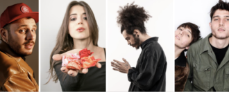 Copertina di Sanremo 2021, ecco chi sono i quattro Giovani in gara stasera: Greta Zuccoli, Davide Shorty, i Dellai e WrongOnYou