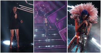Copertina di Sanremo 2021, le pagelle ai look della prima serata: Annalisa bocciatissima(4), Matilda De Angelis a una certa si presenta in pigiama – FOTO