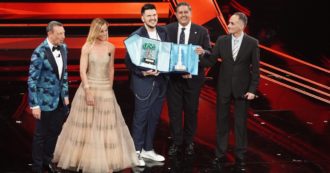 San Remo 2021, fourth night: Ermal Meta continues to be the first in the classification.  Fiorello's show: it is Achille Lauro's “painting”.  Moving monologue by Barbara Palombelli on women - PHOTOS and VIDEO