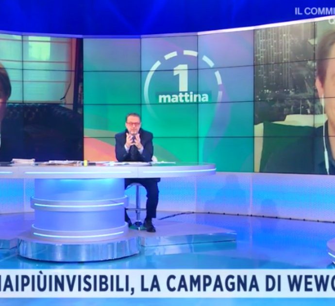 “Ho avuto contatti con una persona positiva al Covid”: Monica Giandotti conduce Unomattina in collegamento da casa