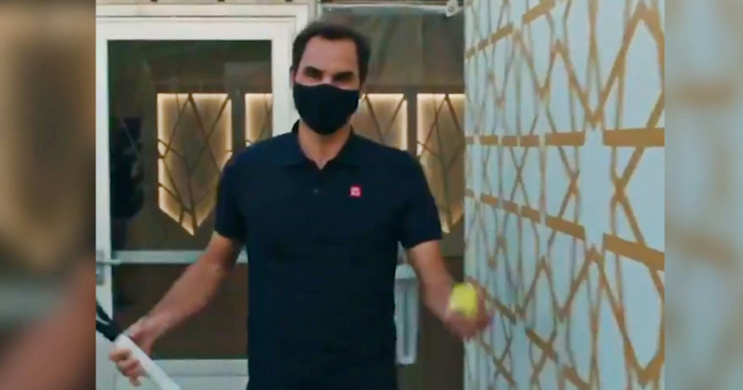 “Vediamo se sono ancora capace”: Roger Federer scherza prima del suo ritorno sui campi di Doha dopo l’infortunio – Video