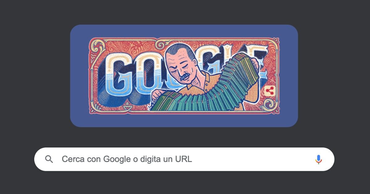 Doodle di Google oggi è dedicato a Astor Piazzolla: ecco chi è