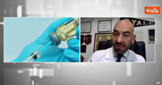 Copertina di AstraZeneca, Bassetti: “Vaccinate milioni di persone, è sicuro. Chi non vuole farlo lasci il posto ad altri” – Video