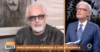 Copertina di Dritto e Rovescio, Flavio Briatore all’attacco: “Non possiamo avere ministri che pensano con la testa dei tedeschi”