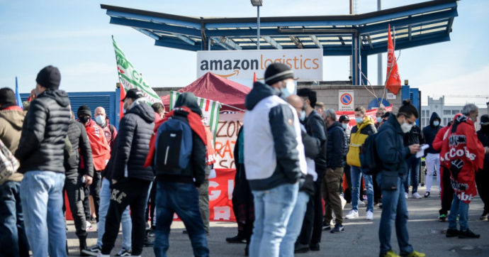 Sciopero Amazon, Cgil: “Adesioni al 75%”. L’azienda: “Non oltre il 20%”. Solidarietà ai dipendenti anche dagli Usa