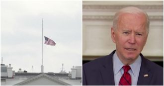 Copertina di Strage in Colorado, bandiere a mezz’asta alla Casa Bianca. Biden: “Il Congresso agisca contro le armi d’assalto”