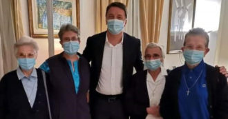 Copertina di Il leader di Iv in Senegal: fa i selfie con le suore e vola con gli industriali