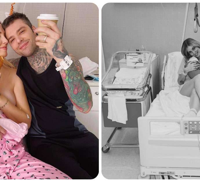Chiara Ferragni e Fedez, le foto in ospedale con la piccola Vittoria. Ma il dettaglio non sfugge ai fan: “Com’è possibile?”