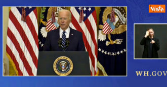 Copertina di Usa, l’annuncio di Biden: “Avevo promesso 100 milioni di dosi di vaccino, ne arriveranno 200 nei primi cento giorni del mio mandato” – Video