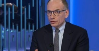 Copertina di Pd, Letta a La7: “Costruire un’alleanza di centrosinistra con i 5 Stelle. Con loro in questa fase abbiamo governato bene”