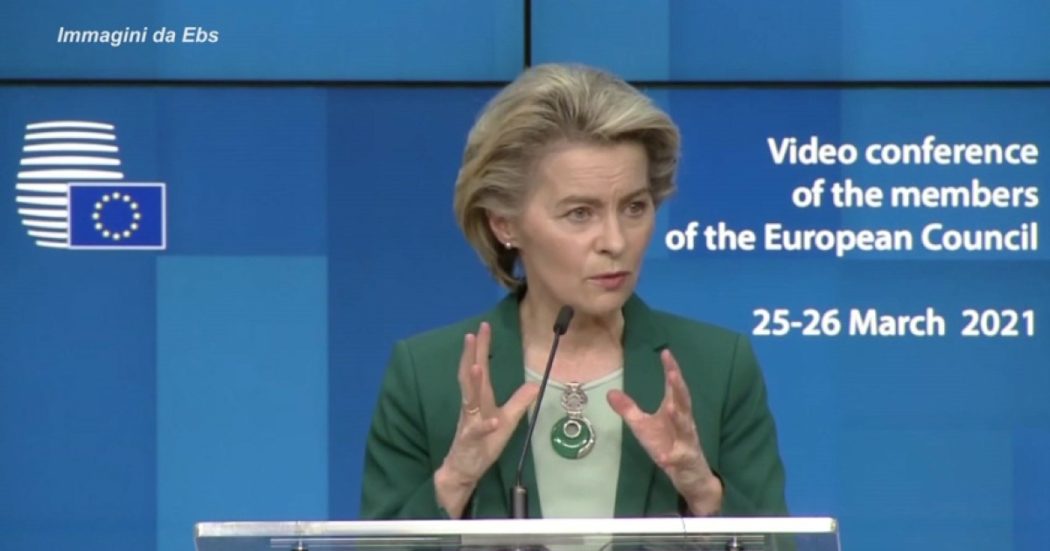 Vaccini Covid, von der Leyen: “Astrazeneca rispetti i contratti prima di esportare nel mondo. Anagni? 13 milioni di dosi per Covax e 16 per Ue”