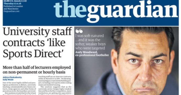 Abusi sessuali sui giovani calciatori inglesi – L’abisso di Andy Woodward: l’intervista che ha sgretolato l’omertà del sistema britannico