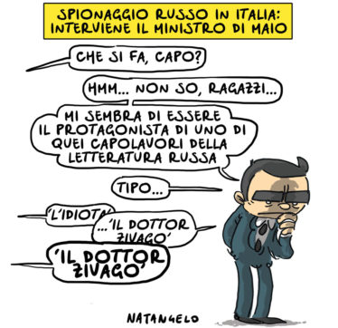 Copertina di La vignetta di Natangelo