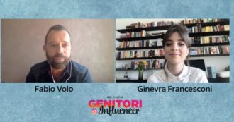 Copertina di “Genitori vs Influencer”, il 4 aprile debutta la nuova commedia di Sky con Fabio Volo e Giulia De Lellis: “Internet? Non ci vedo il male”