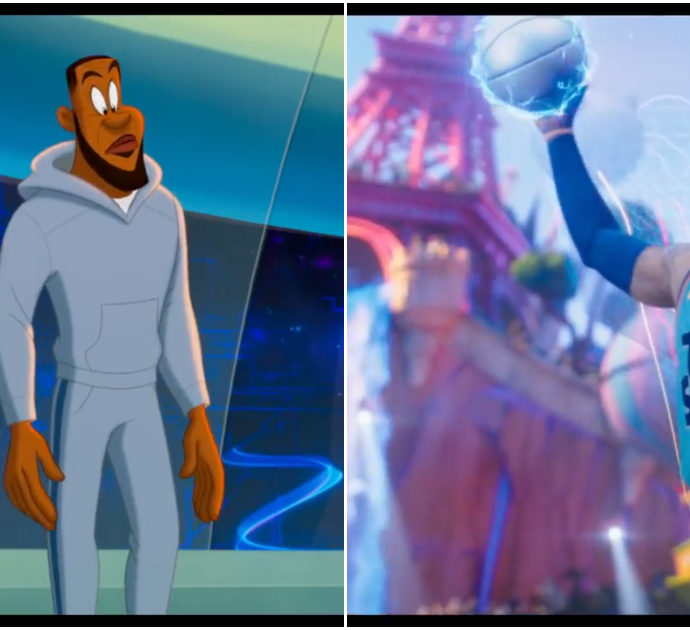 Space Jam 2, LeBron James sulle orme di Michael Jordan diventa un cartone animato: il trailer del campione Nba accanto a Bugs Bunny – Video
