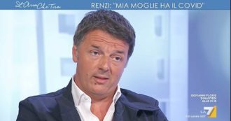 Copertina di Renzi in studio a La7: “Mia moglie vaccinata con Astrazeneca ha preso il Covid. Io e mio figlio maggiore dormiamo in albergo”