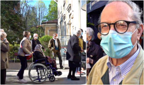 Copertina di Vaccini senza prenotazione in Lombardia, anziani in coda al Niguarda: ‘Registrato al portale della Regione due mesi fa. Nessuno mi ha chiamato’