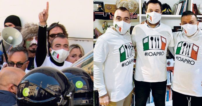 Il ristoratore in barricata adesso rinnega Matteo: “Ci ha presi tutti in giro”