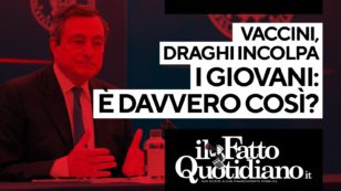 Copertina di Vaccini, Draghi dà la colpa ai giovani. È davvero così? Segui la diretta col vicedirettore Simone Ceriotti