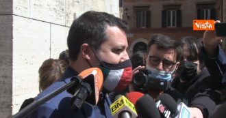 Copertina di Salvini dopo l’incontro con Letta: “Andato bene. Battaglia comune su decreto imprese da fare entro aprile”