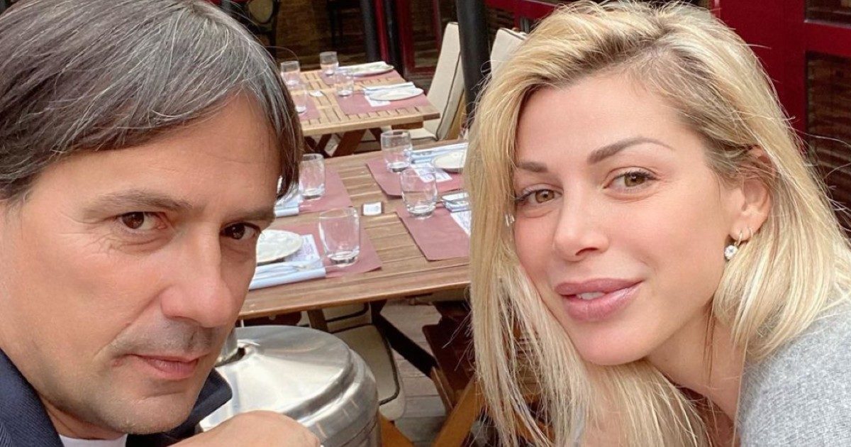 Gaia Lucariello, la moglie di Simone Inzaghi ricoverata per Covid allo Spallanzani
